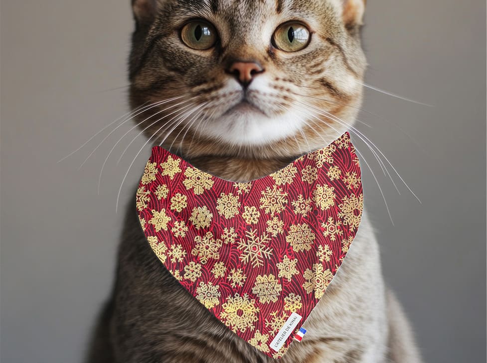 Bandana pour chat Fuji