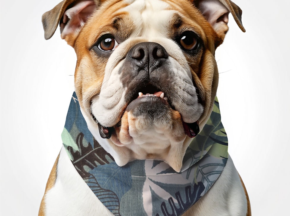 Bandana pour chien nature