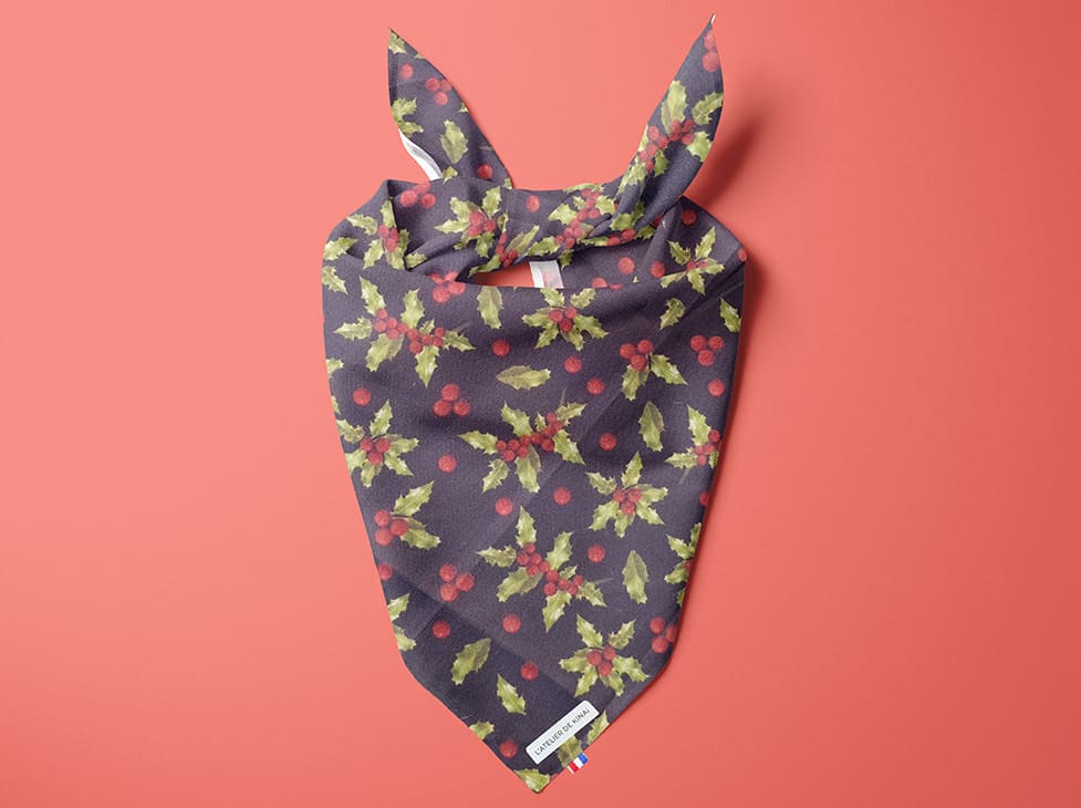 Bandana pour chien Houx