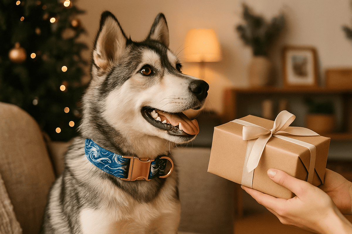5 occasions parfaites pour offrir un collier personnalisé à un chien