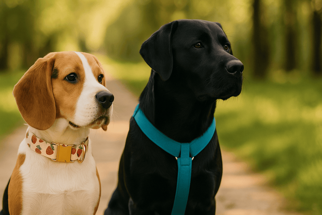 collier ou harnais pour chien