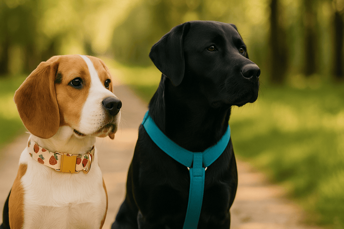 Collier ou harnais pour chien : que choisir et pourquoi ?