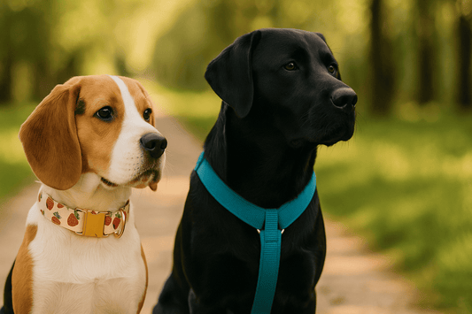 collier ou harnais pour chien