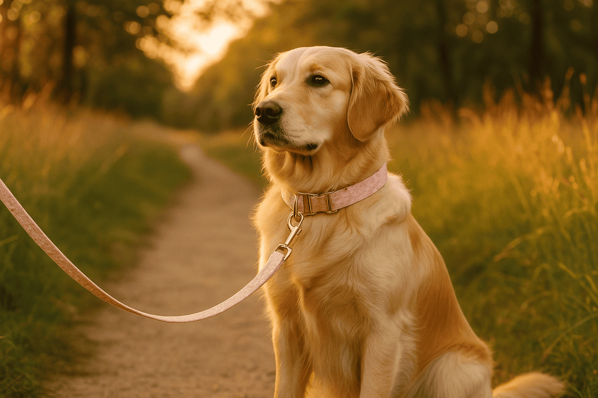 Collier pour chien rose et look assorti : nos idées d’ensemble