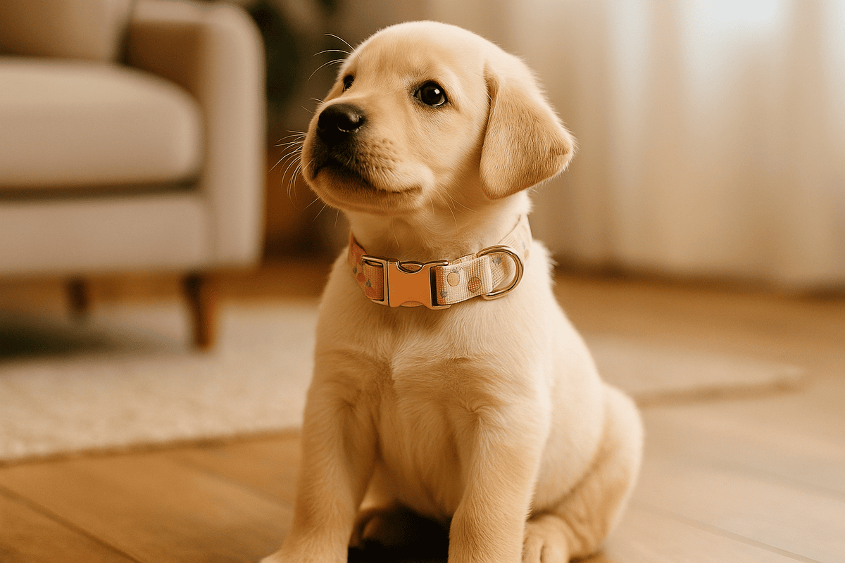 Collier pour chiots : nos conseils pour choisir le premier collier parfait 🐶