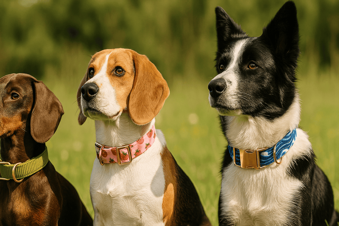 types colliers pour chien