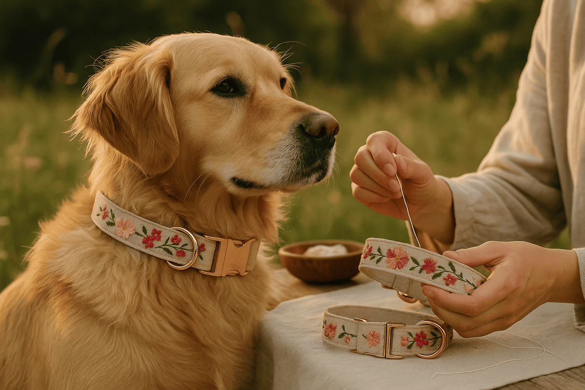 Pourquoi choisir un collier pour chien fait main ?