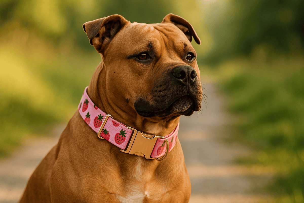 Un collier pour chien rose pour les mâles ? Et pourquoi pas !