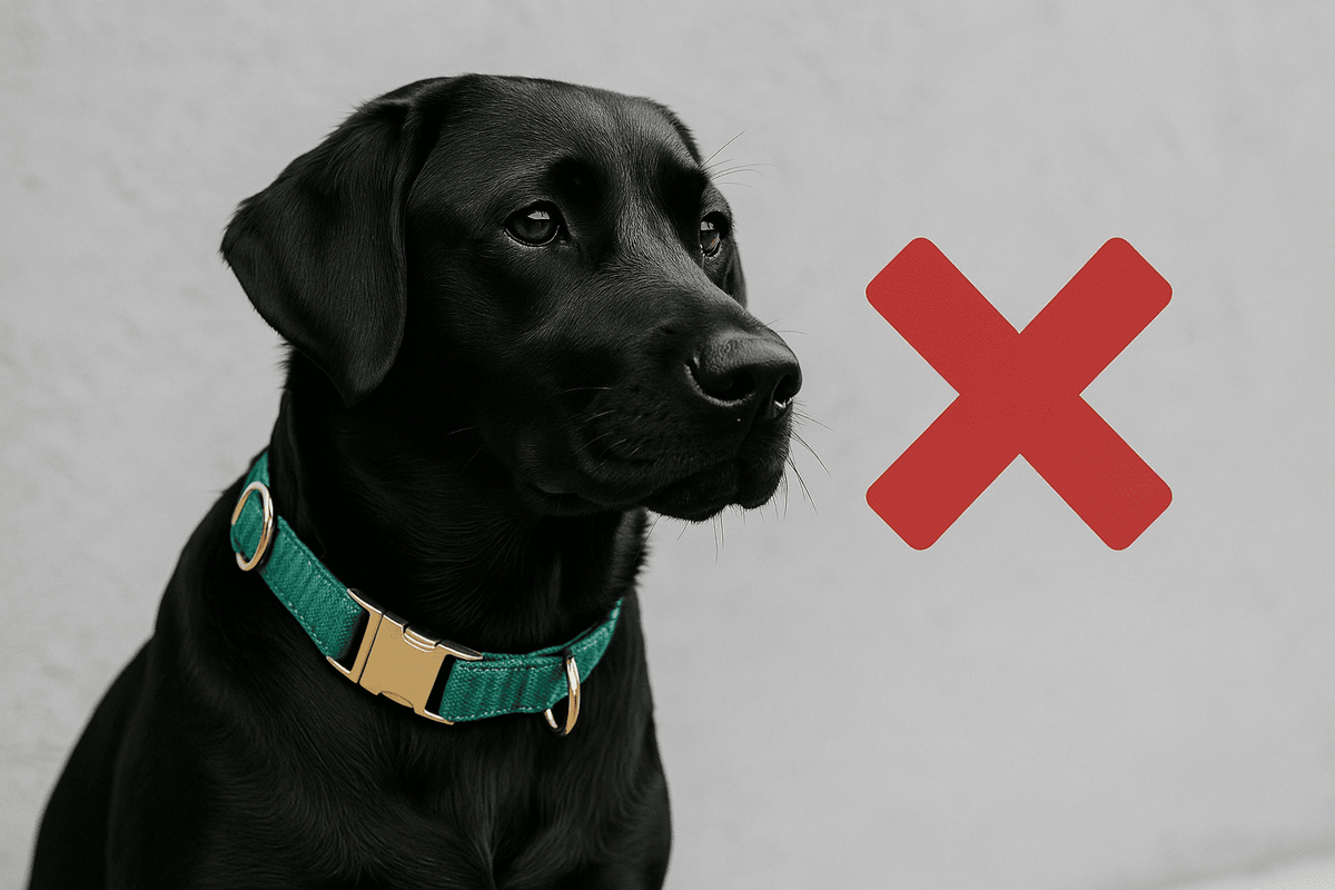 ❌ Collier chien personnalisé : 7 erreurs fréquentes à éviter lors de votre achat