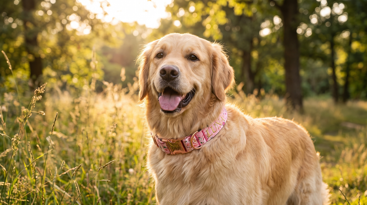 Quelle couleur de collier personnalisé choisir pour son chien ?