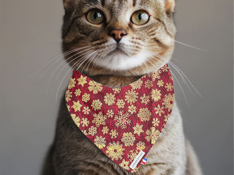 Bandana personnalisé pour chat Fuji