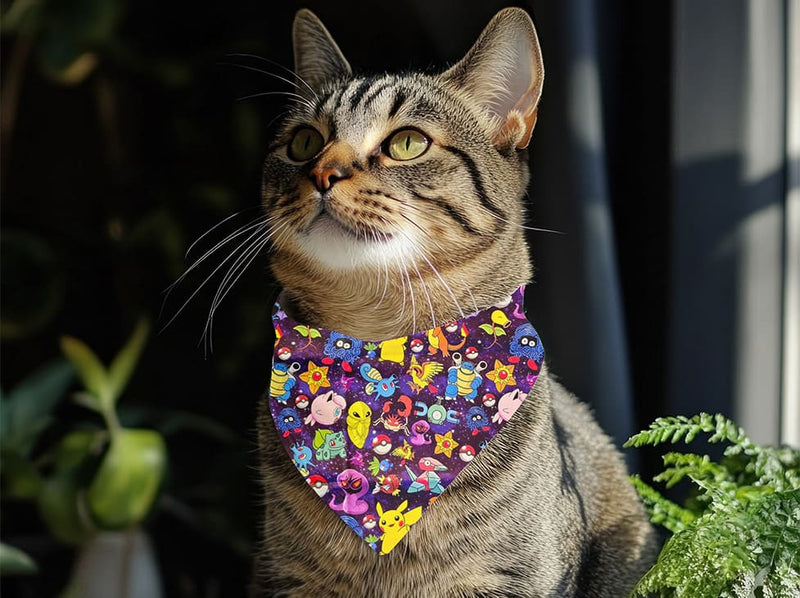 Bandana pour chat Pokemon