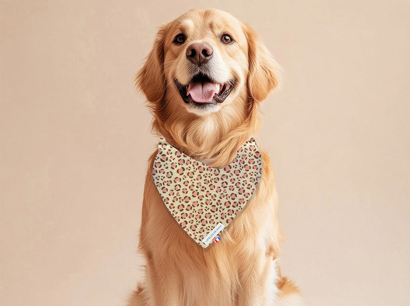 Bandana pour chien Léopard