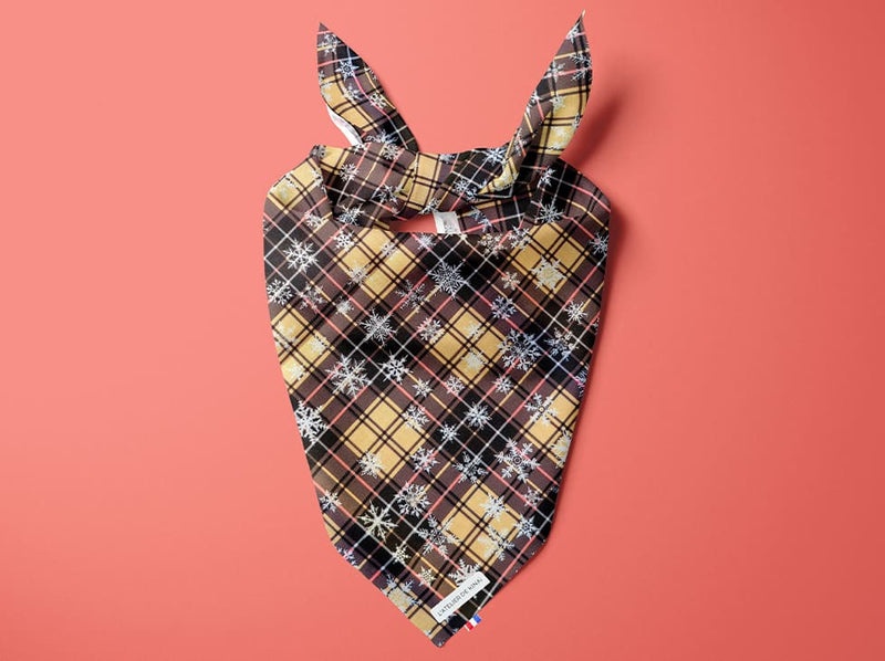 Bandana pour chien Givre Écossais