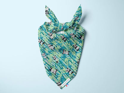 Bandana pour chien panda