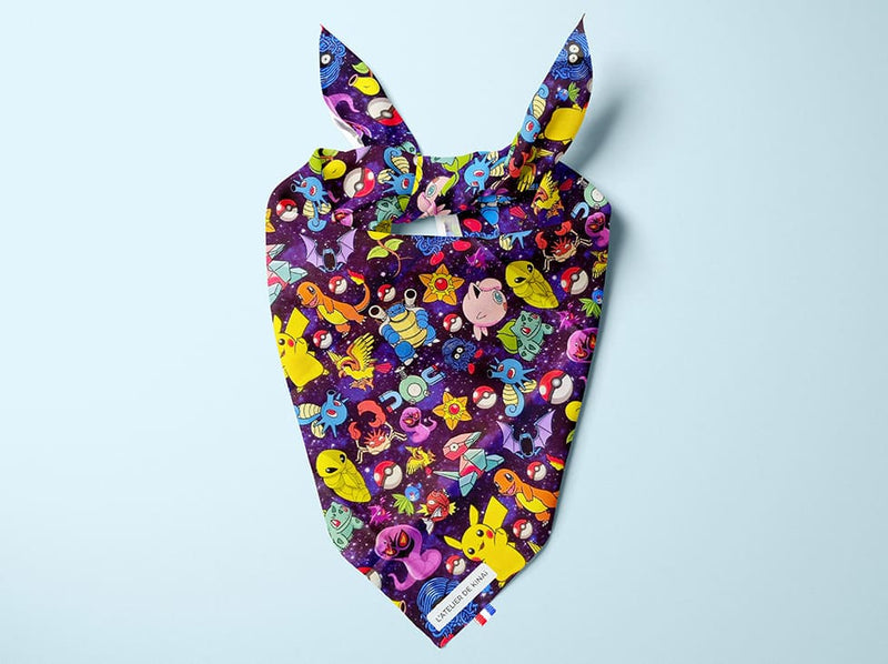 Bandana pour chien Pokemon