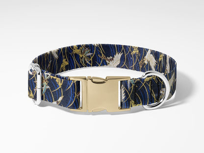 Collier personnalisé pour chien grue