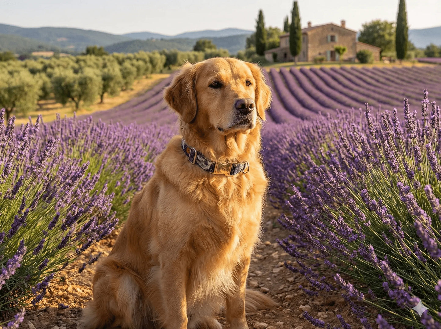 Collier personnalisé pour chien carpe koï