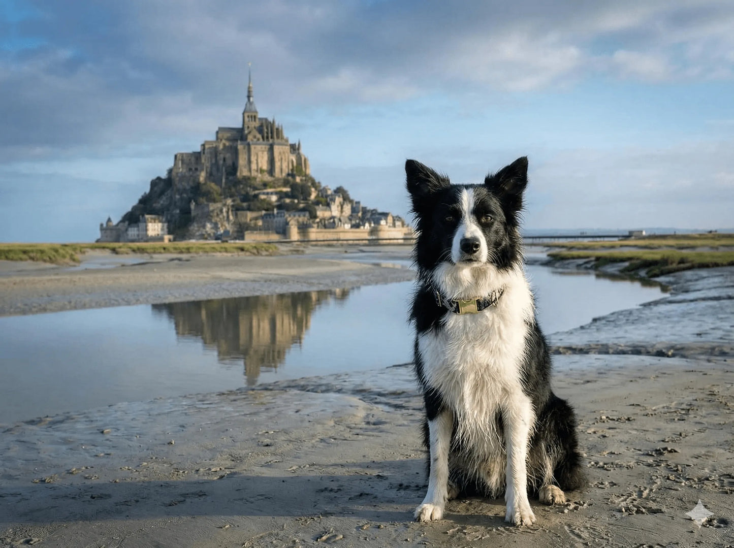 Collier personnalisé pour chien carpe koï