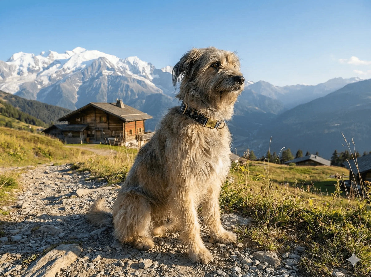 Collier personnalisé pour chien grue
