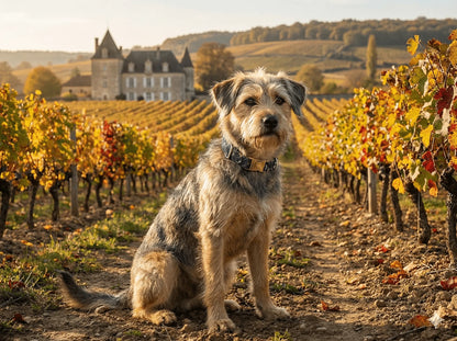 Collier personnalisé pour chien grue