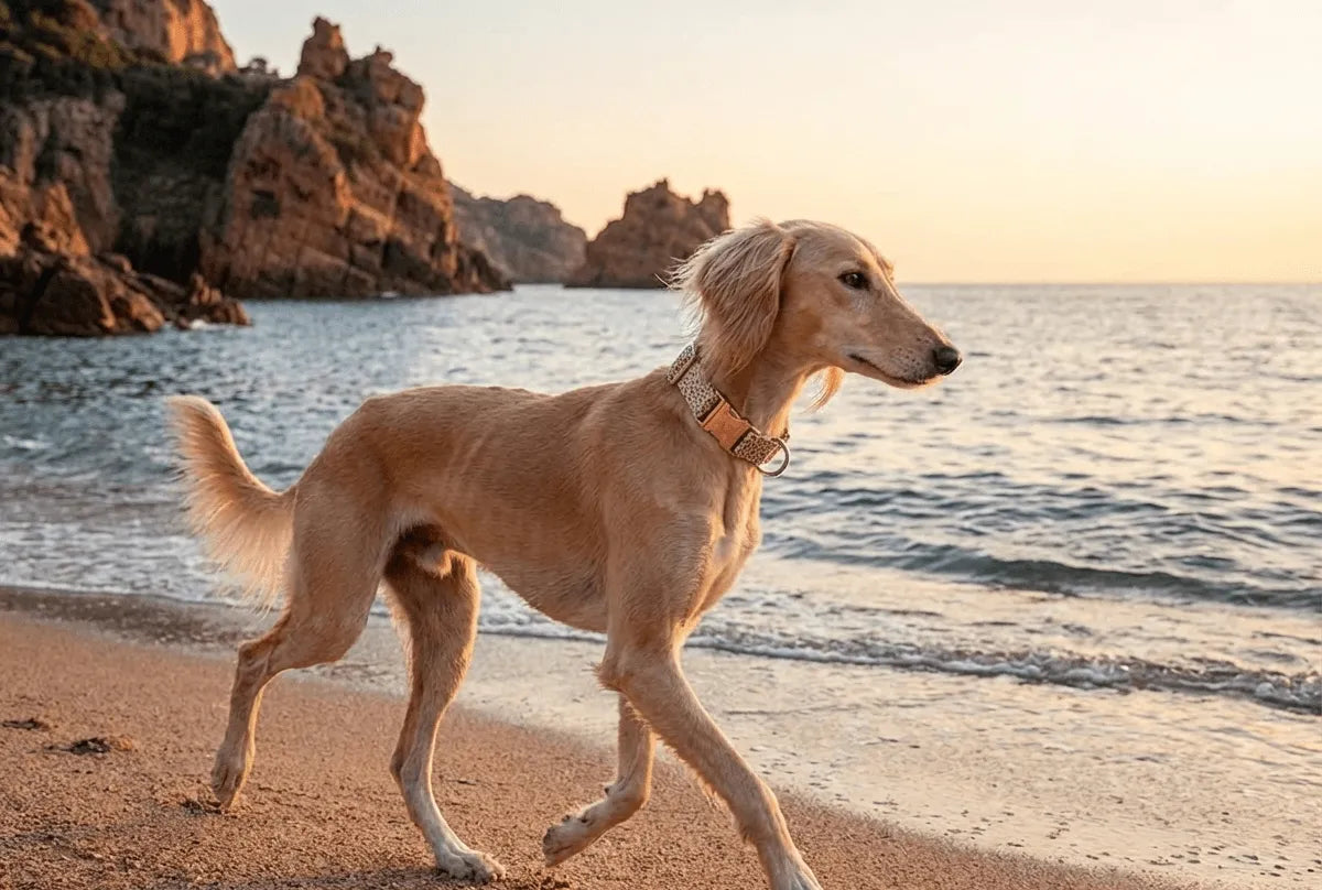 Collier personnalisé pour chien Léopard