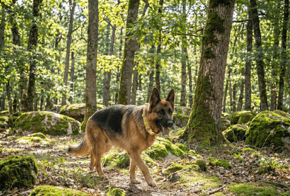 Collier personnalisé pour chien Roi Lion