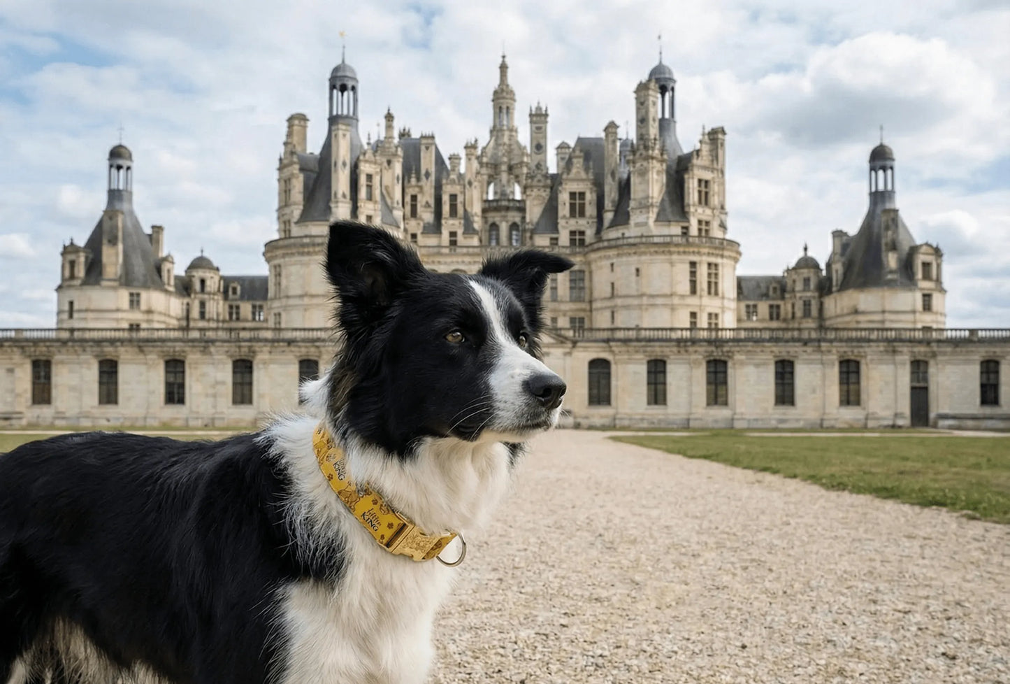 Collier personnalisé pour chien Roi Lion
