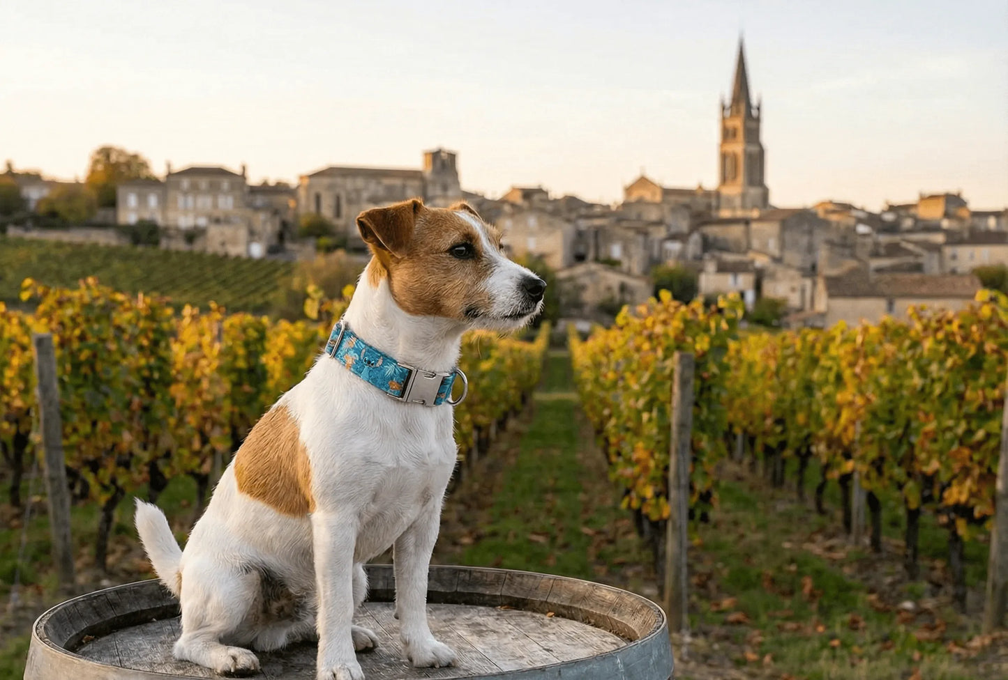 Collier personnalisé pour chien Stitch