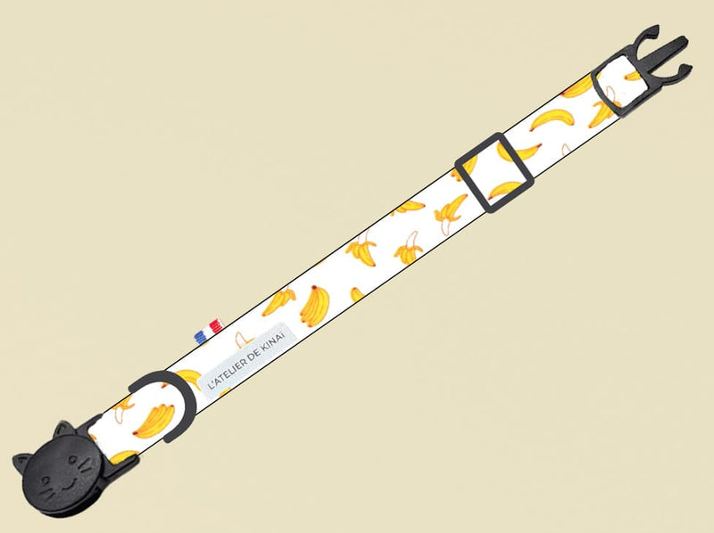Collier pour chat banane