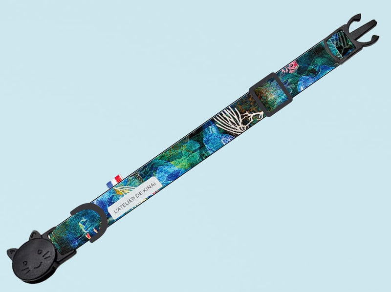 Collier pour chat corail