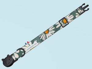Collier personnalisé pour chat marguerite