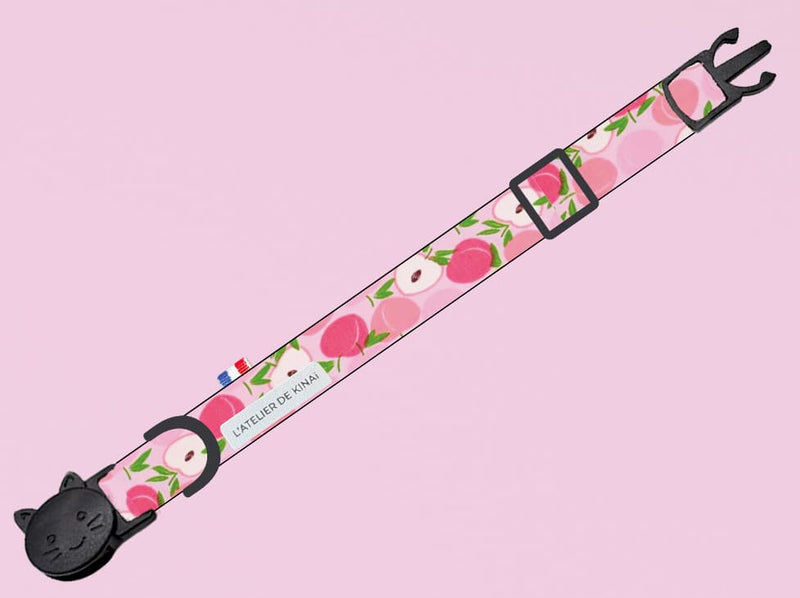 Collier pour chat pêche