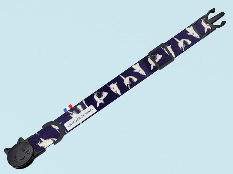 Collier pour chat requin