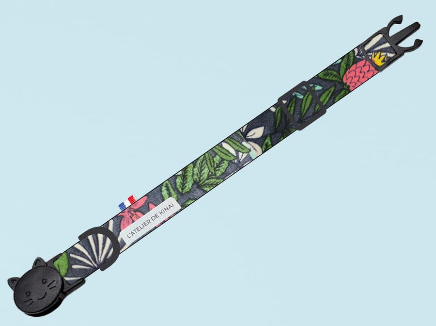 Collier pour chat tropical