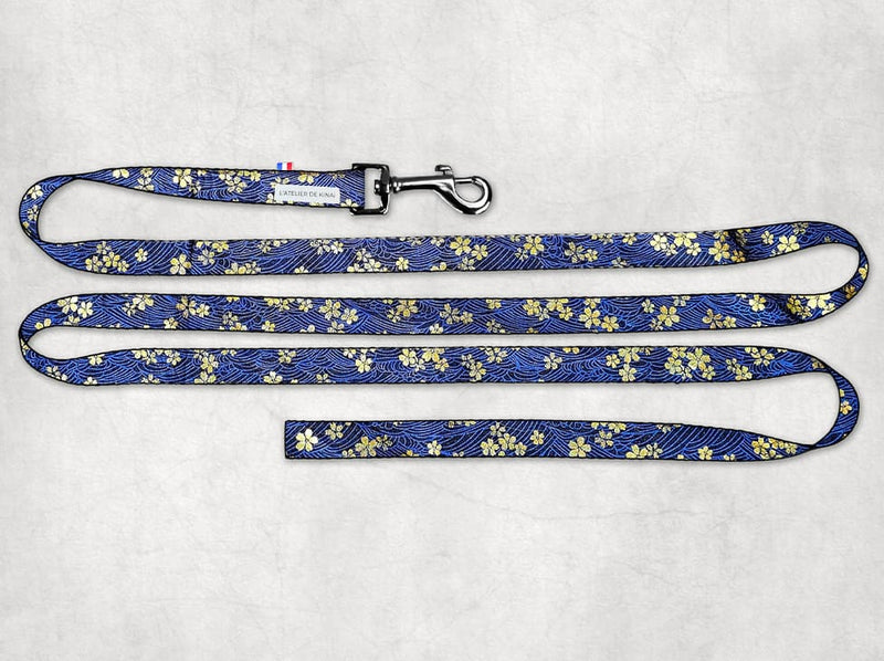 Laisse personnalisée pour chien sakura