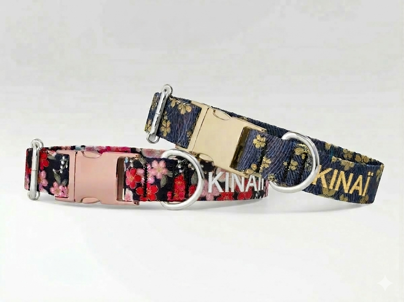 Collier personnalisé pour chien Sakura